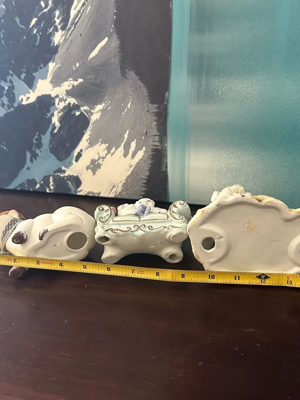 Decorative Ceramic Animal Figurine Set - Charming Home Accent